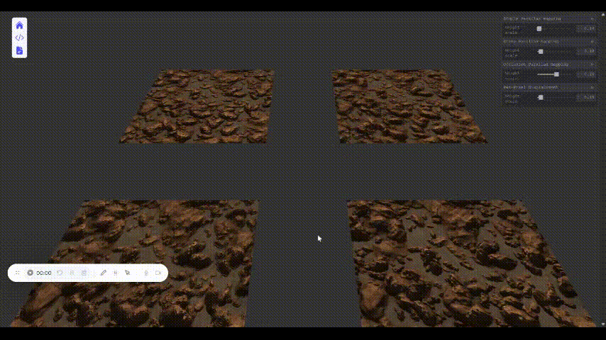 ParallaxMap Textures_effects